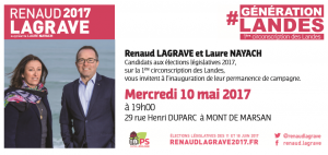 Invitation inauguration 10 Mai